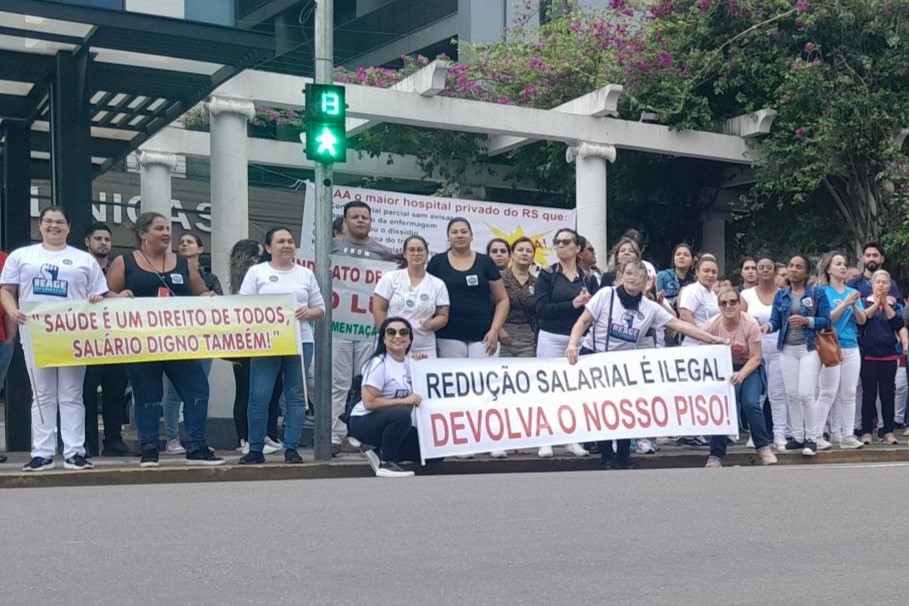 Coren-RS cobra cumprimento do Piso Salarial da Enfermagem pelo Complexo Hospitalar Astrogildo de Azevedo