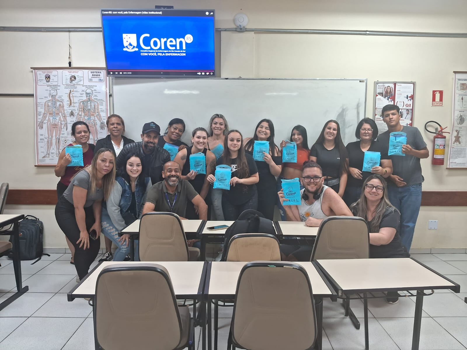 Conselho realiza palestra sobre tica na Escola QI Gravata